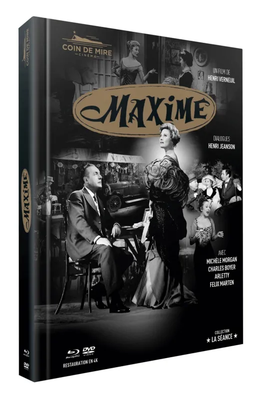 Maxime (Édition Mediabook limitée et numérotée - Blu-ray + DVD + Livret -) - Blu-ray (1958)