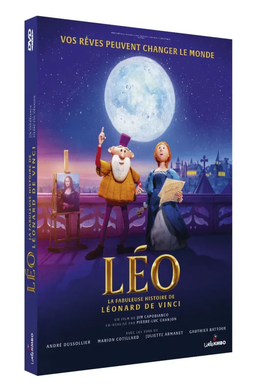 Léo, la fabuleuse histoire de Léonard de Vinci (DVD + Livret) - DVD (2023)