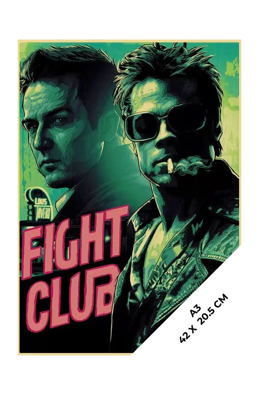 Fight Club poster A3