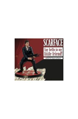 Scarface Tony Montana Figure with Machine Gun