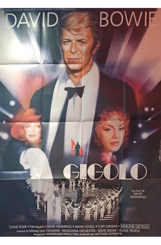 Gigolo - David Bowie - Affiche Originale 120x160cm