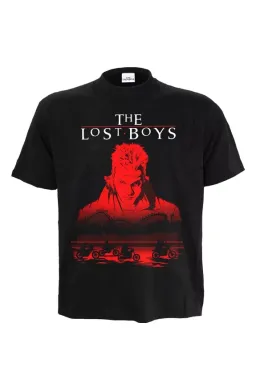 THE LOST BOYS - BLOOD TRAIL - Front Print T-Shirt Black (M)