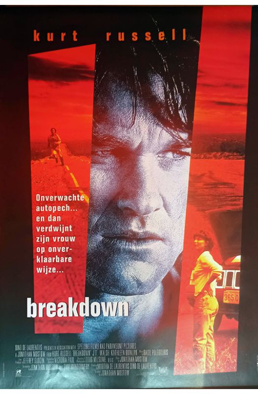 Breakdown - Belgian original French-dutch poster 50x33cm