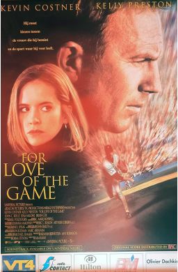 For love of the Game - Belgian original French-dutch poster 50x33cm