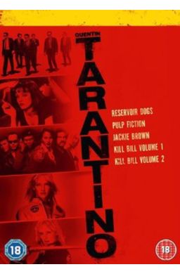 Tarantino - Reservoir Dogs / Pulp Fiction / Jackie Brown / Kill Bill 1 and 2 DVD