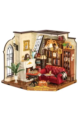 Robotime Le salon de Catherine Maison miniature à monter soi-même