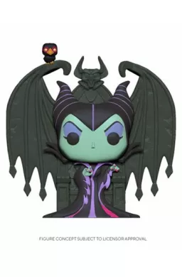 Disney POP! Deluxe Movies Vinyl figurine Maleficent on Throne 9 cm