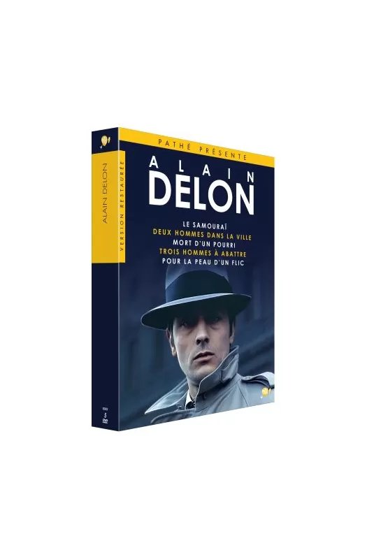 COFFRET - ALAIN DELON - 5 DVD