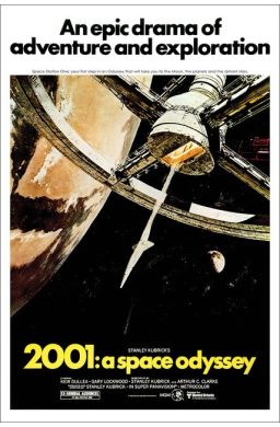 2001 A Space Odyssey (Movie Poster)