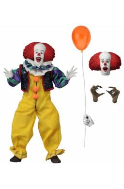 IT 1990: Pennywise 8 inch Clothed Action Figure