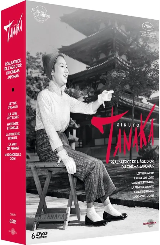 KINUYO TANAKA, REALISATRICE DE L'AGE D'OR DU CINEMA JAPONAIS - 6 DVD + LIVRET