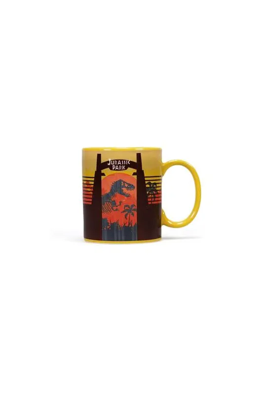 Jurassic Park mug à effet thermique Gates
