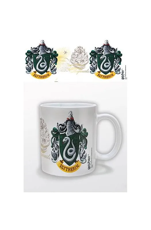 Harry Potter mug Slytherin Crest