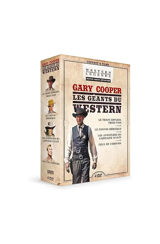 COFFRET GARY COOPER No2 - LES GEANTS DU WESTERN