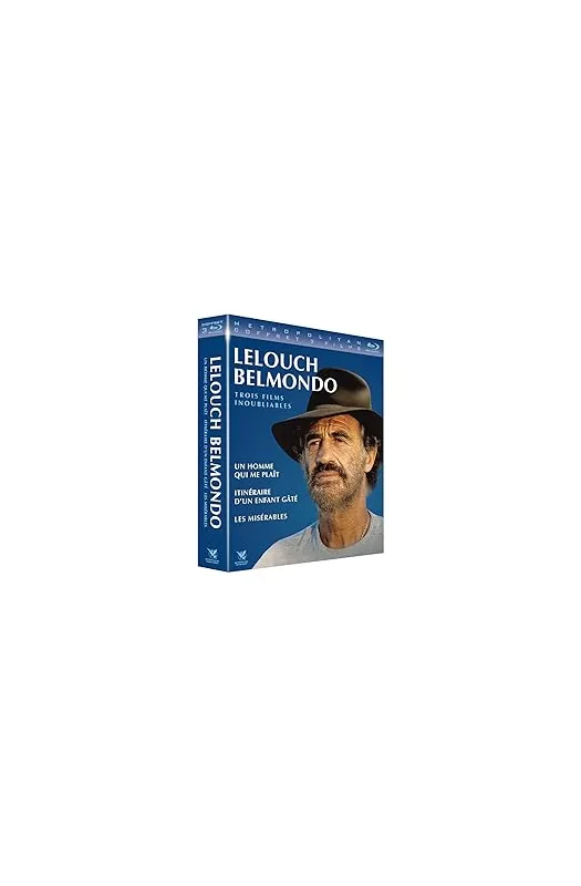 COFFRET LELOUCH / BELMONDO - Blu-Ray