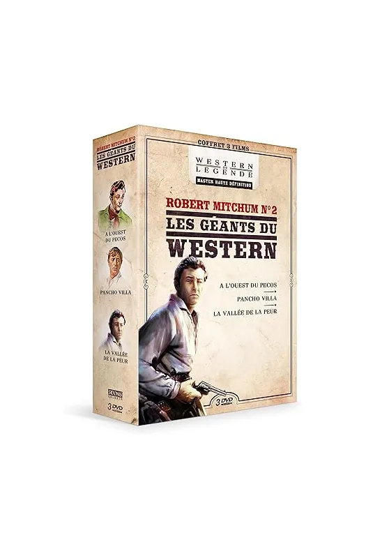 COFFRET ROBERT MITCHUM No2 - LES GEANTS DU