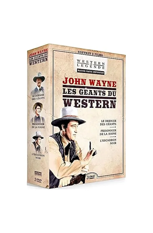 COFFRET JOHN WAYNE - LES GEANTS DU WESTERN