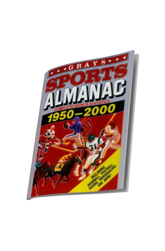 Retour vers le Futur cahier Premium Sports Almanac