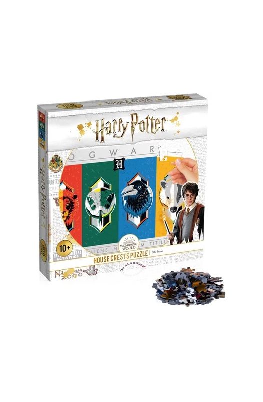 PUZZLE HARRY POTTER HOUSE CRESTS 500 PIECES