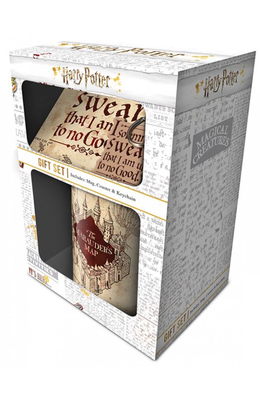 Harry Potter coffret cadeau Marauders Map
