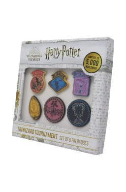 Harry Potter Triwizard Tournament Pin Badge Set