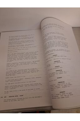 Script - Clive Barker - Hellraiser, signed by Doug Bradley (Pinhead) - 1986