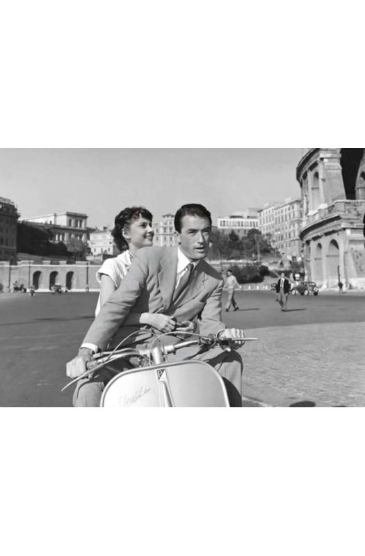 Photo Affiche de Cinéma - "Vacances Romaines" - format 30x40cm