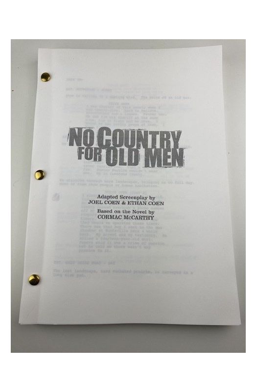 Script - No Country for Old Men