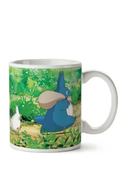 MUG GHIBLI 08 - TOTORO BLUE AND WHITE - MY NEIGHBOR TOTORO