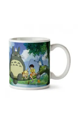 MUG GHIBLI 01 - TOTORO FISHING -MY NEIGHBOR TOTORO