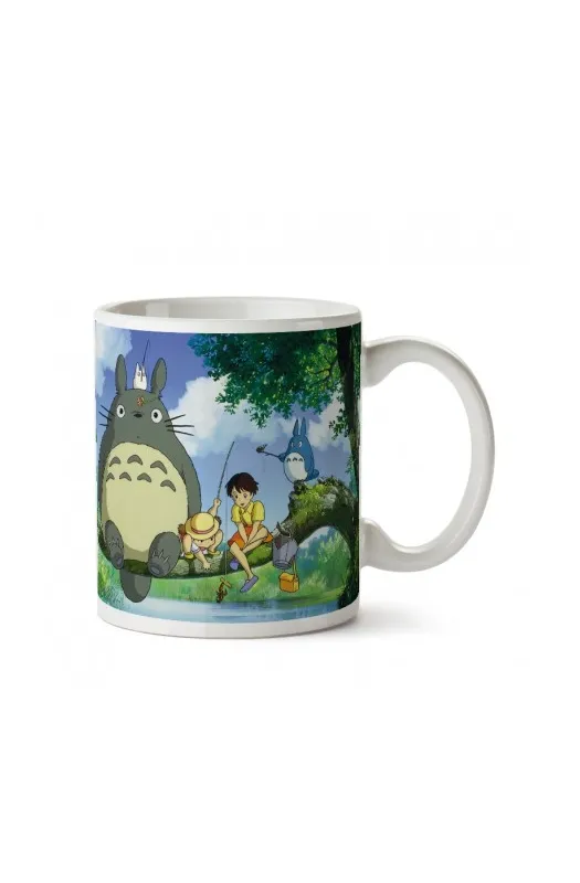 MUG GHIBLI 01 - TOTORO FISHING -MY NEIGHBOR TOTORO