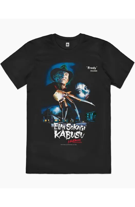 Freddy Krueger Elm Sokagi Kabusu T-Shirt