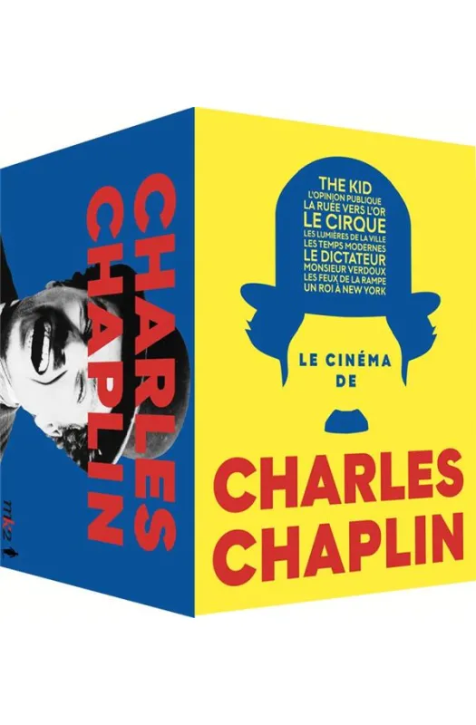 Charlie Chaplin - Le cube - Coffret 10 films