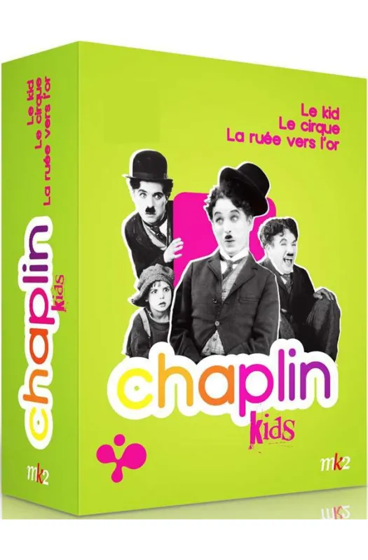 Charles Chaplin - Coffret Kids - Le kid + Le cirque + La ru?