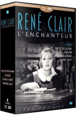 RenÃ© Clair l'enchanteur - Coffret 4 films : Sous les toits de Paris + Le Million + Ã€ nous la libertÃ© + Quatorze Juillet