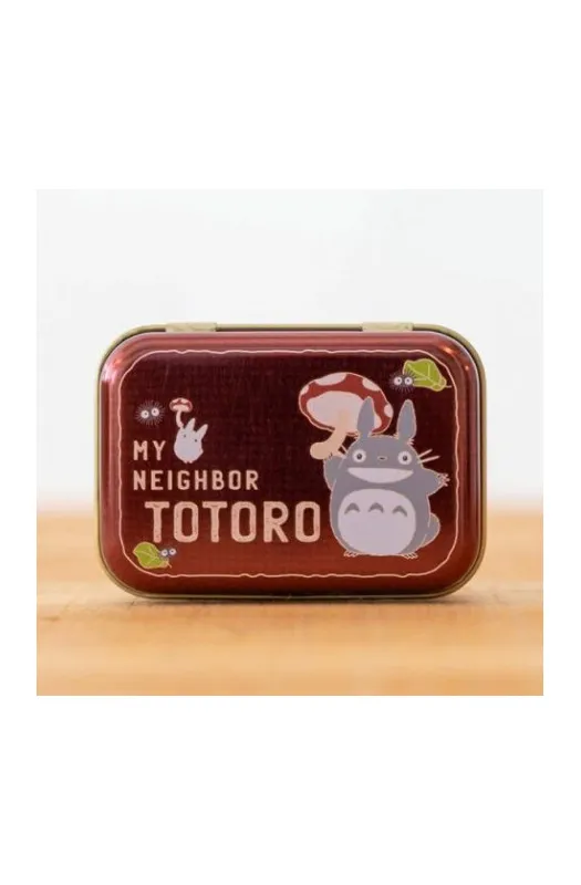 Petite boîte métal Totoro champignon - Mon Voisin Totoro