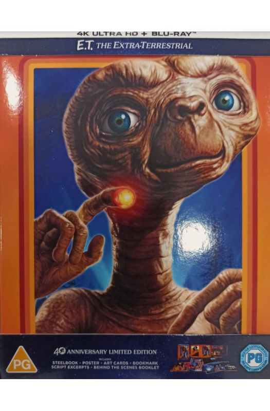 Et The Extra Terrestrial 4k Steelbook 40th Anniversary Limited Edition