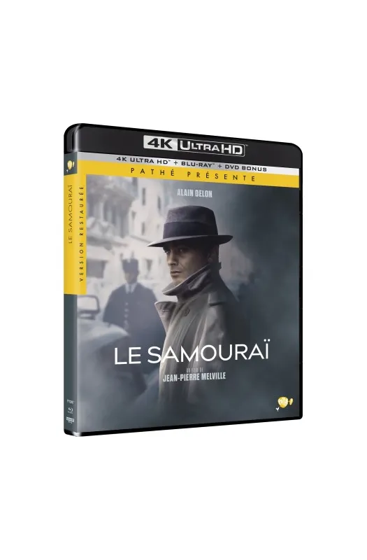 Le Samouraï- Combo UHD 4K + BluRay + DVD Bonus - Edition Limitee