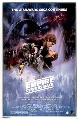 Star Wars Empire strikes back - Affiche 61 x 92cm