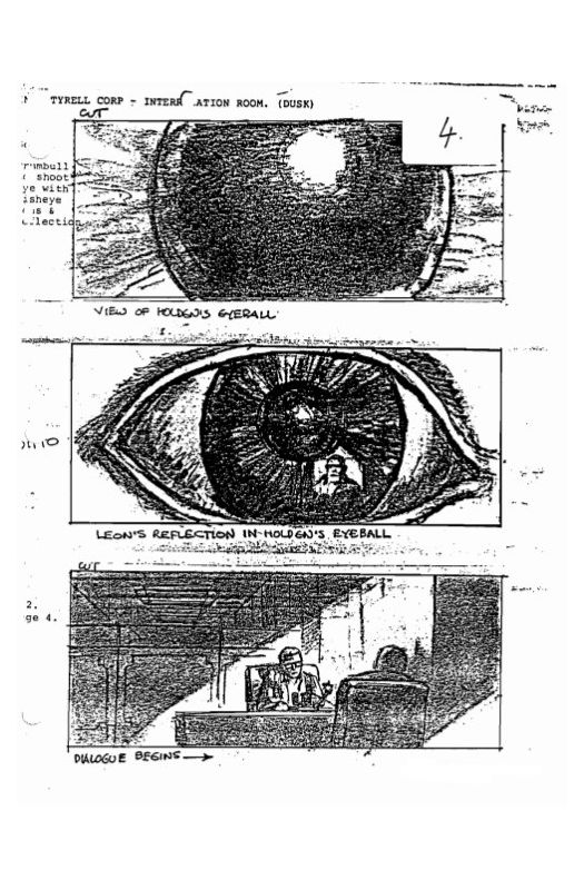 Blade Runner - Storyboard