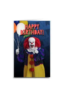 Pennywise Happy Birthday Card