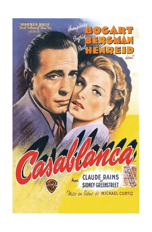 Casablanca Poster 61 x 92cm