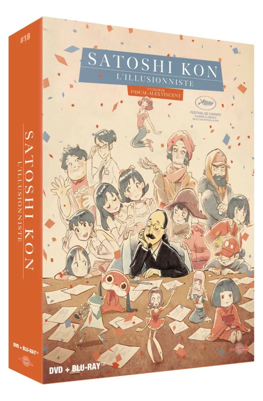 Satoshi Kon, l'illusionniste (Édition Prestige limitée - Blu-ray + DVD + goodies) - Blu-ray (2021)