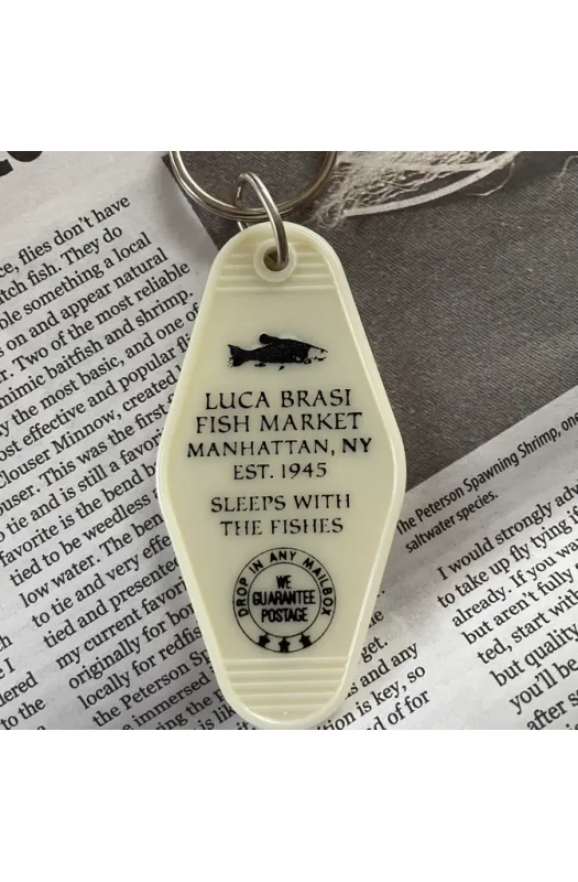 The Godfather Key Chain - Luca Brasi Fish Market