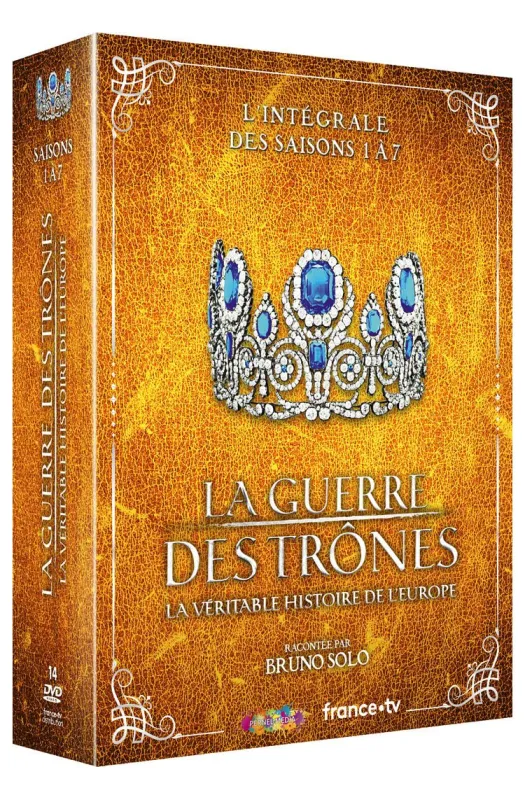 La Guerre des trônes, la véritable histoire de l'Europe - L'intégrale des saisons 1 à 7 (Édition Prestige) - DVD