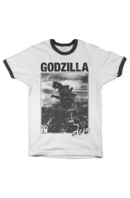 Godzilla Vintage Ringer Tee