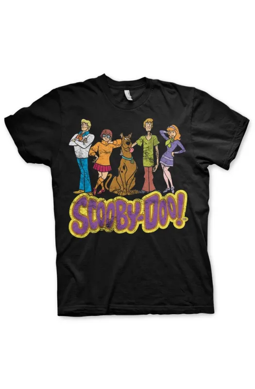 Team Scooby Doo Distressed T-Shirt