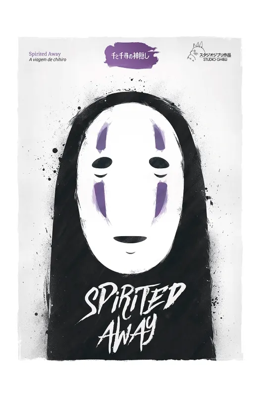 Spirited Away No Face 40 x 30 cm