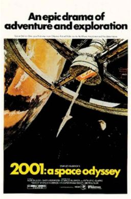 2001 A Space Odyssey Poster 101.5 x 68.5 cm